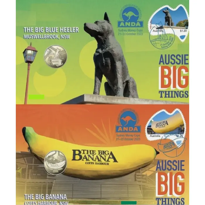 2023   $1  PNC ANDA SYDNEY AUSSIE BIG THINGS DUO OVERPRINT LIMITED TO 750