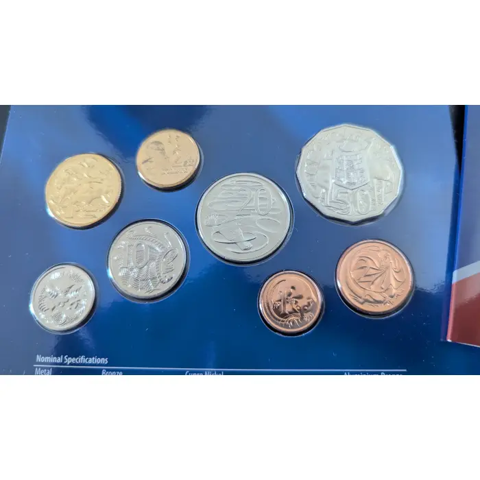 2006 8-coin Uncirculated "40 Years of Decimal Currency" 