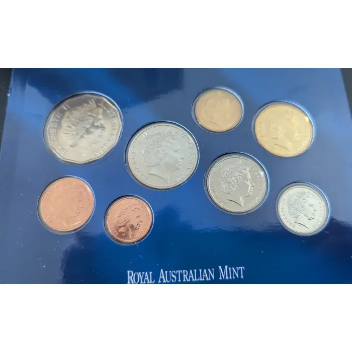 2006 8-coin Uncirculated "40 Years of Decimal Currency" 