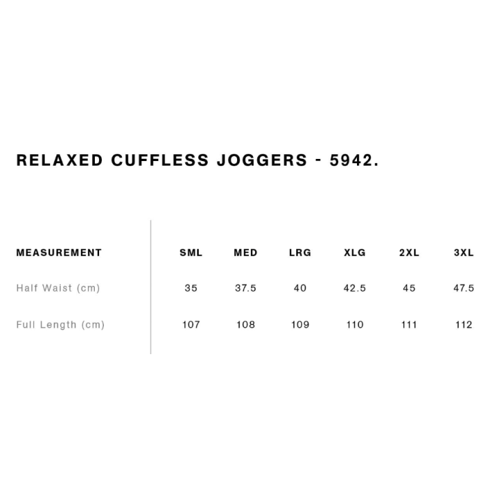 RELAX CUFFLESS TRACK PANTS