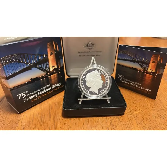 2007 Sydney Harbour Bridge Silver Proof