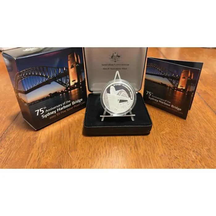 2007 Sydney Harbour Bridge Silver Proof