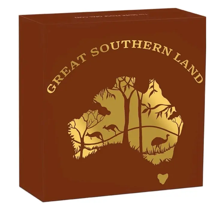 🇦🇺 2020 Australian Opal Great Southern Land 1oz Silver Proof Coin – Perth Mint