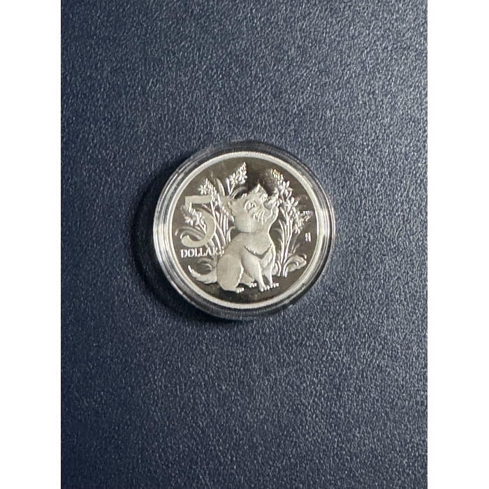 2026 $5 Baby Tasmanian Devil 1oz Fine Silver Proof Coin