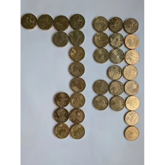 2022 GACH Circulated Coins $1 Mixed Bundle 