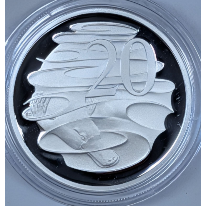 2026 20c Fine Silver Proof Coin - ex Decimal Currency  60th Anniversary Set
