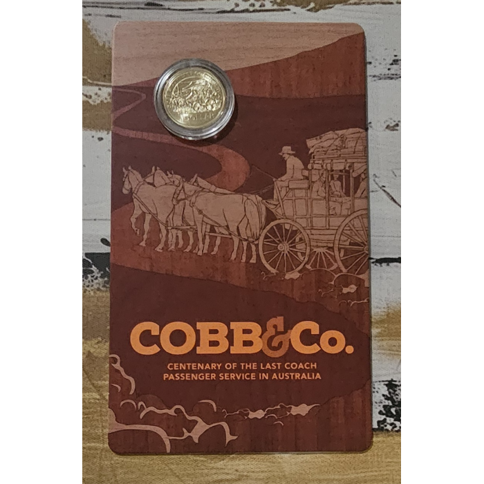 2024 $1 Cobb & Co 'Centenary of the Last Coach Passenger Service in Australia' C