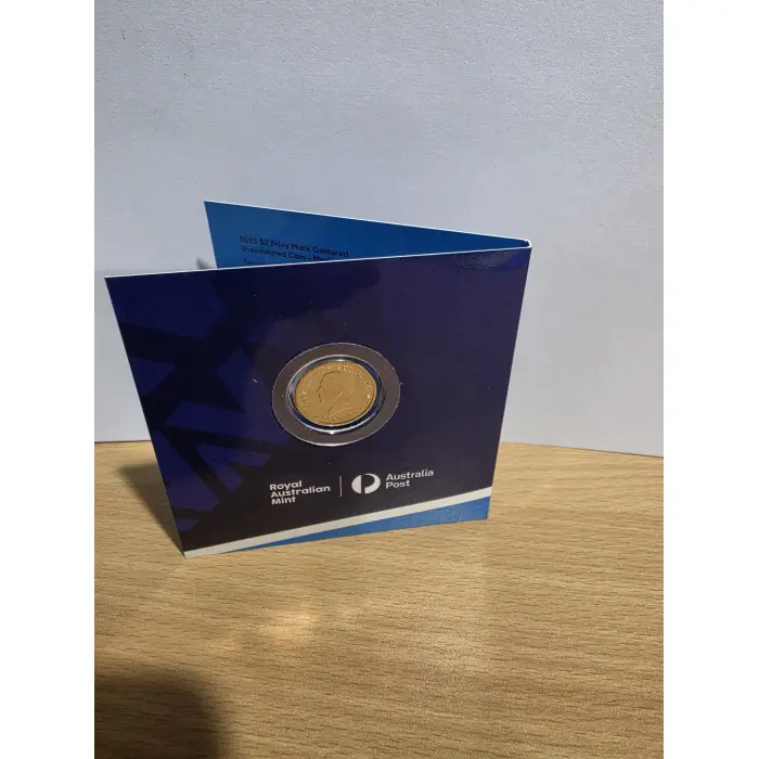 2025 Men's and Woman's Australian Open $2 coins