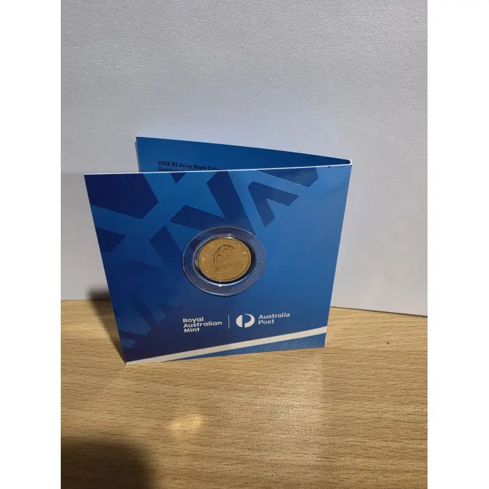 2025 Men's and Woman's Australian Open $2 coins