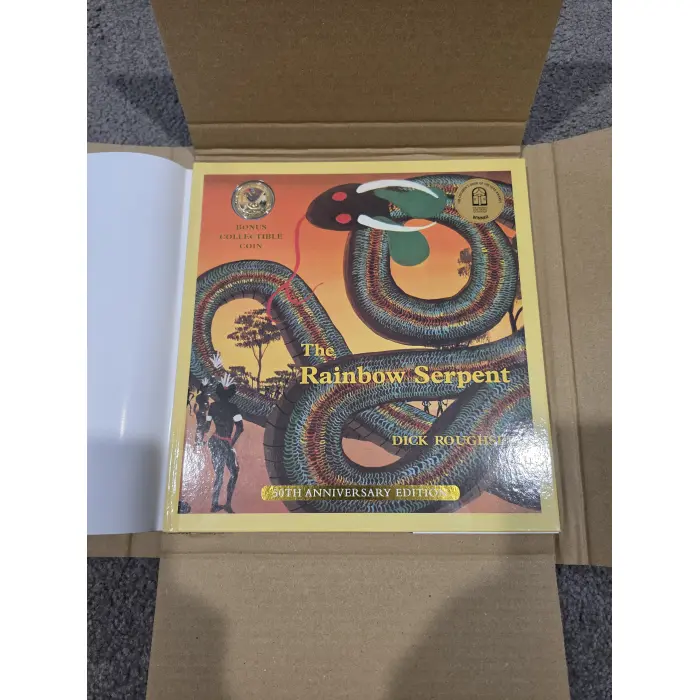 2025 50th anniversary Rainbow Serpent Deluxe Edition Book Gold plated 20c 