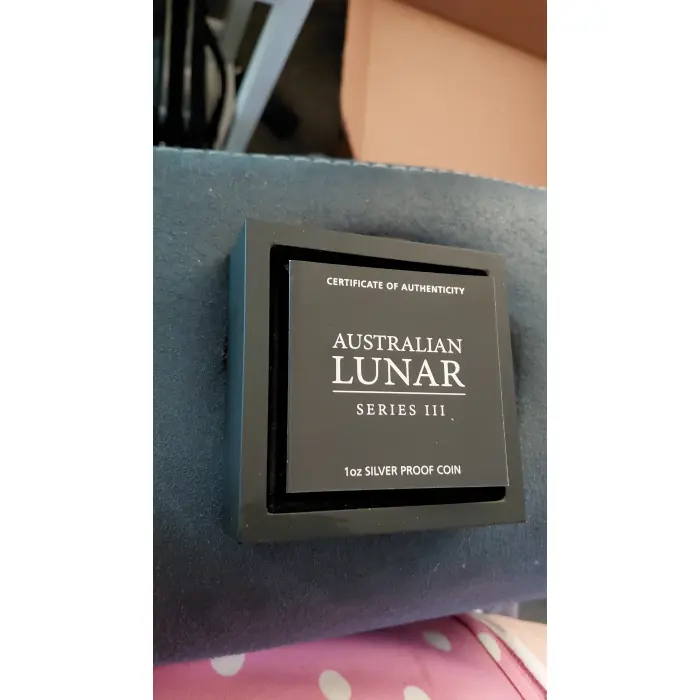 Australian Lunar Series 111  2024 Year of the Dragon 1oz Silver Proof Coin  