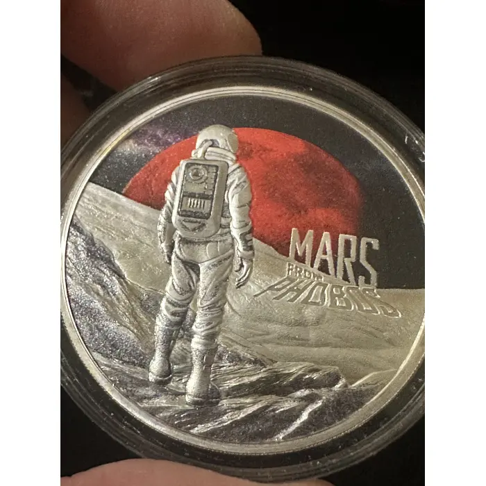 2024 1oz Silver Mars from Phobos Proof Coin