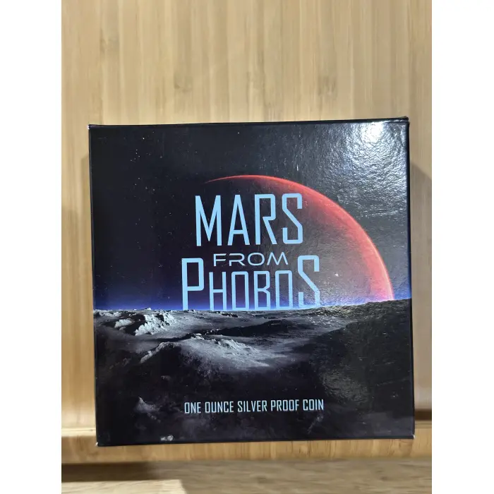 2024 1oz Silver Mars from Phobos Proof Coin