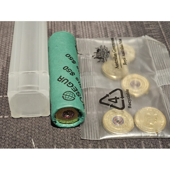 2021 IMS Indigenous Military Service $2 Coloured Coins Prosegur Security Roll