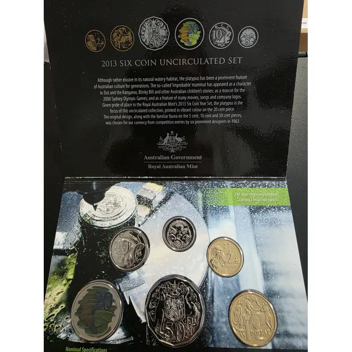 2013 Six Coin Uncirculated Set Special Edition 