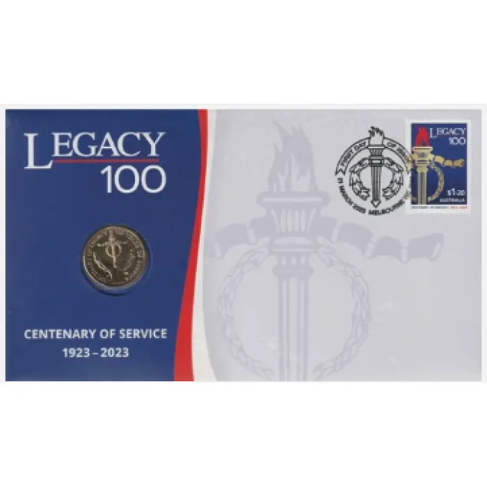 2023  $1  PNC LEGACY 100 CENTENARY OF SERVICE 1923 - 2023  ENV PRIVY MARK