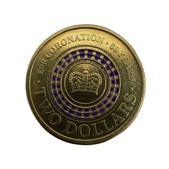 2013 $2 Coronation Coin – Circulated Australian Commemorative