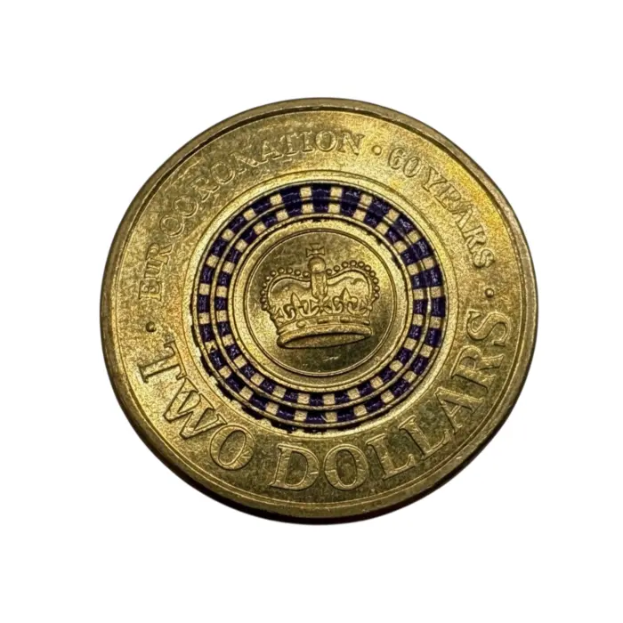 2013 $2 Coronation Coin – Circulated Australian Commemorative