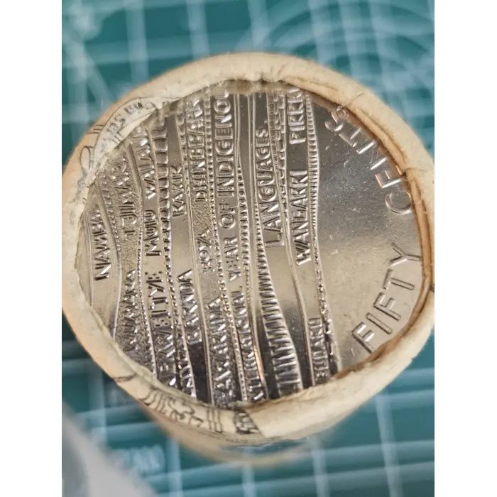 2019 indigenous languages 50 cent roll