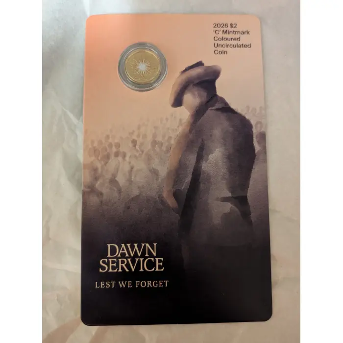 2026 Dawn C-Mint carded $2 coin