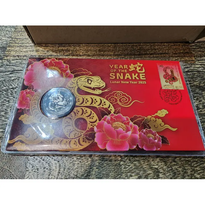 2025 Year of the Snake PNC 50c