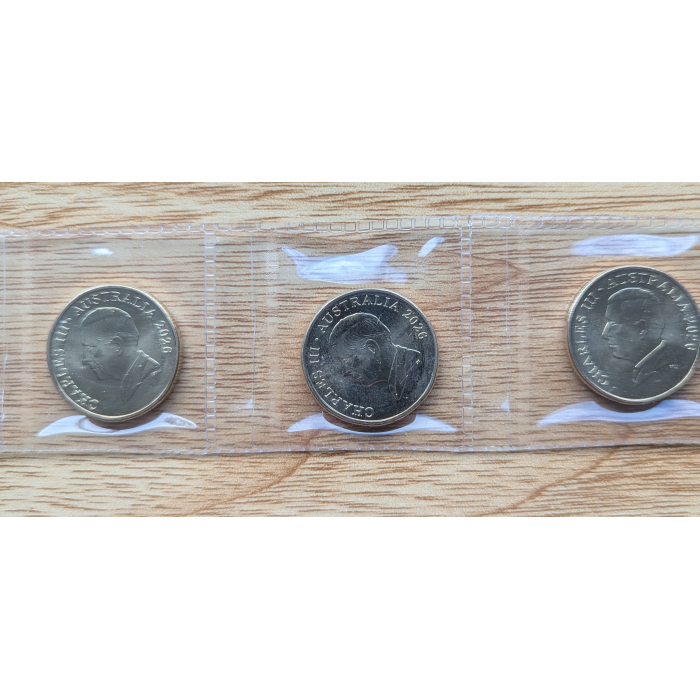 2026 $1.00 Six Roos x 3 Coins UNCIRC