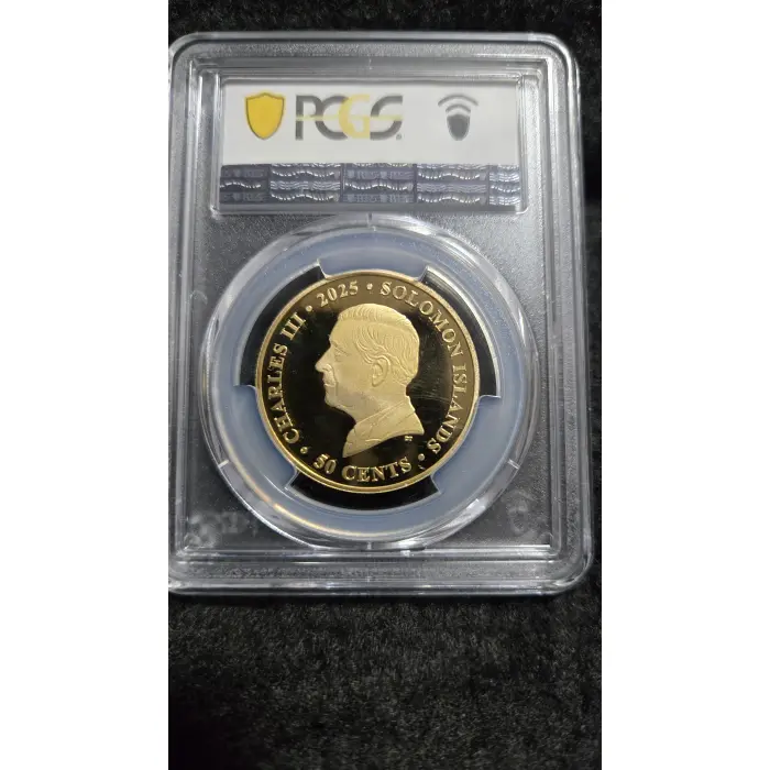 2025 PL70 50c Solomon Islands Phoenix