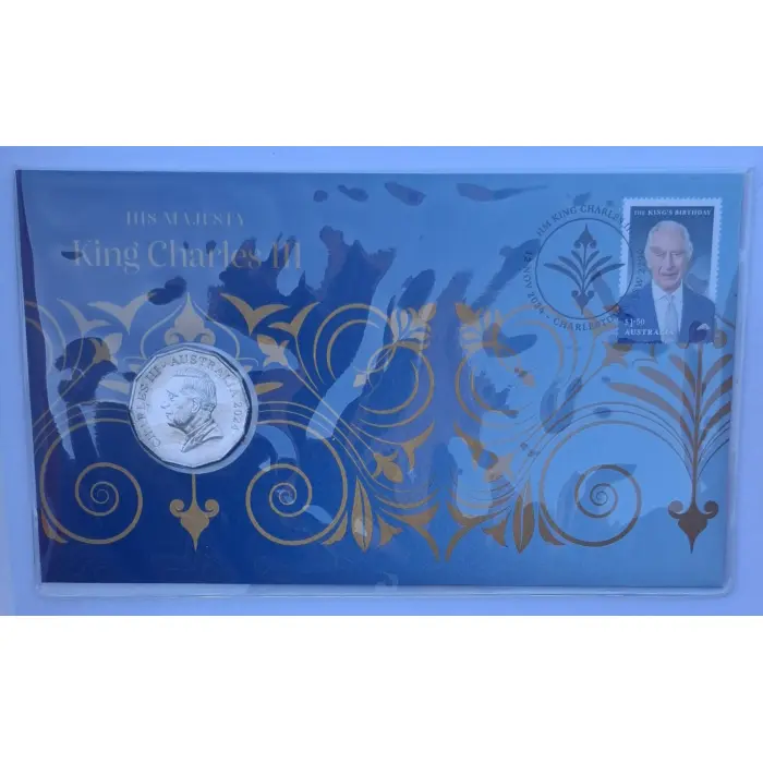 2024 50c His Majesty King Charles III  PNC