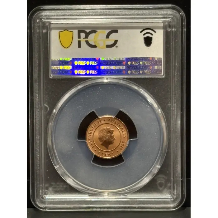 2017 Australian 1c MS70RD Planetary Coins Pluto  - Top Pop