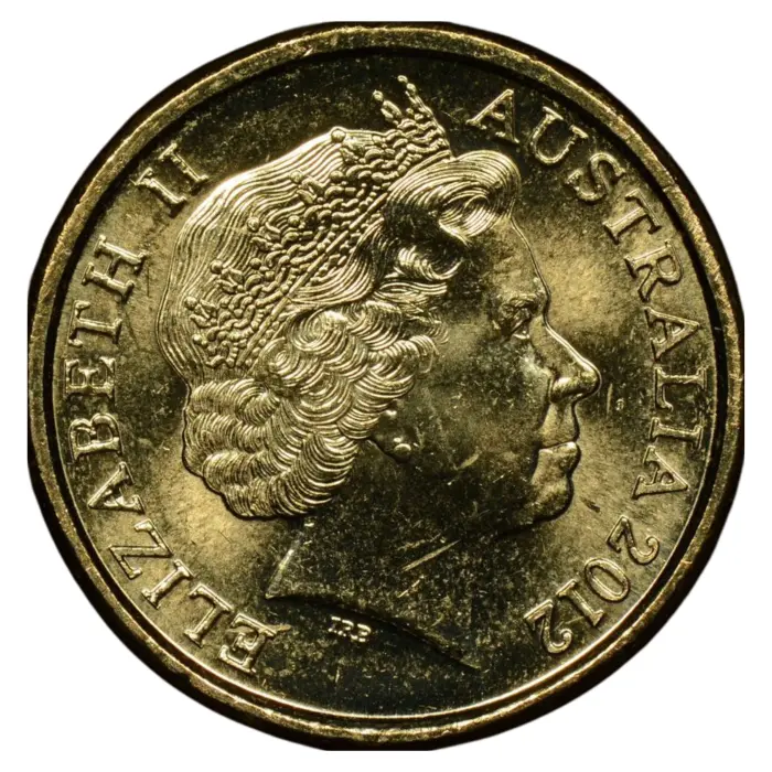2012 $2 RED POPPY COIN UNC 
