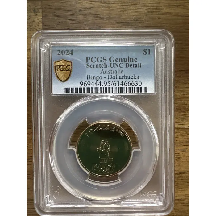 PCGS  - Bingo DollarBuck - Scratch 