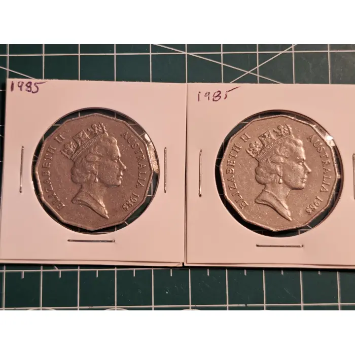 1985 COA 50 cent 