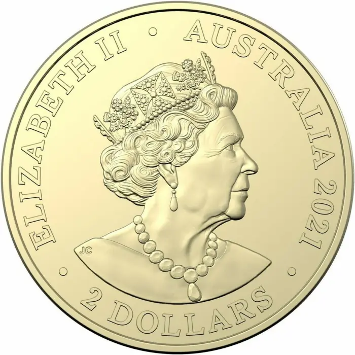 🔥🔥🔥 AUSTRALIAN TWO DOLLAR $2 COIN - 2021 ABORIGINAL FLAG CIRC