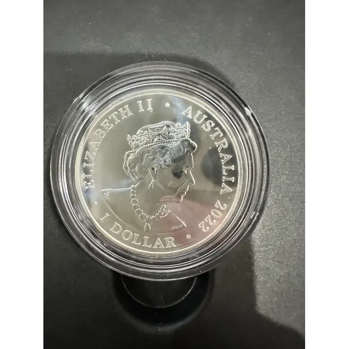 2022 Australian $1 Coloured 1/2oz Silver 