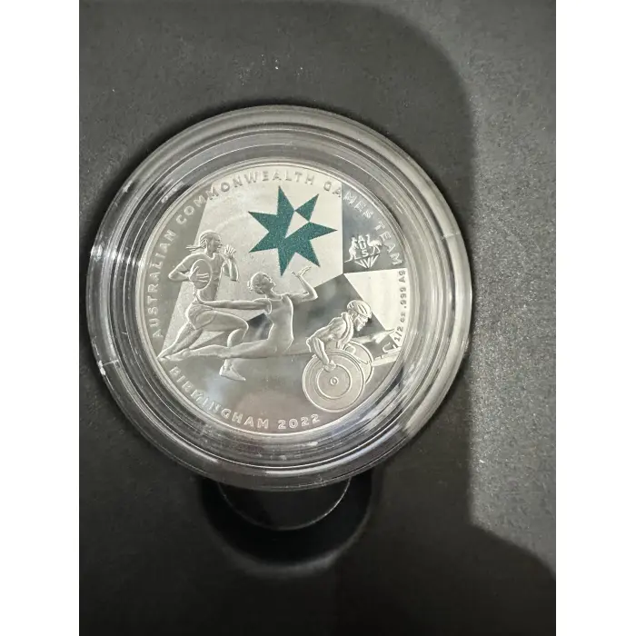 2022 Australian $1 Coloured 1/2oz Silver 