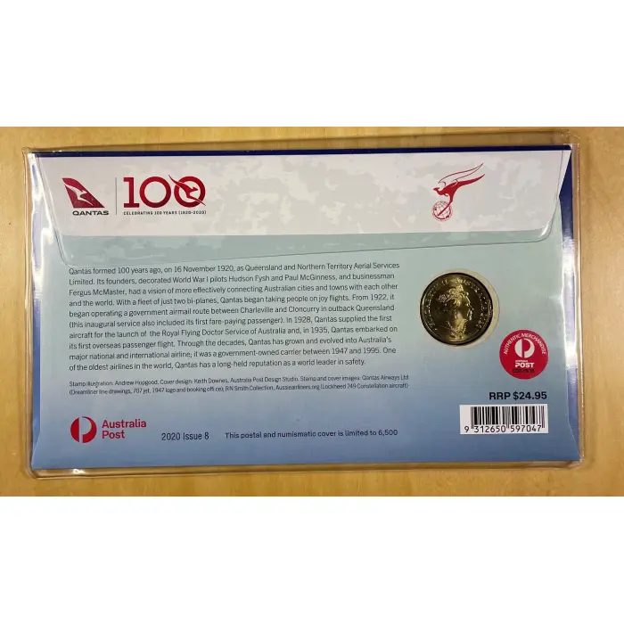 2020 PNC $1 QANTAS Centenary