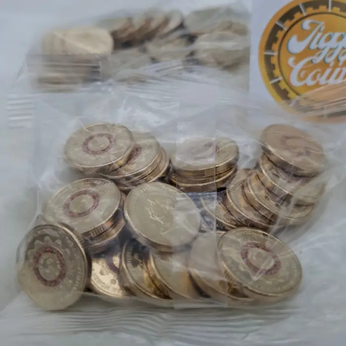 UNC 2025 $2 Australian Women’s Weekly Birthday Cake $2 Coloured Coin Bag