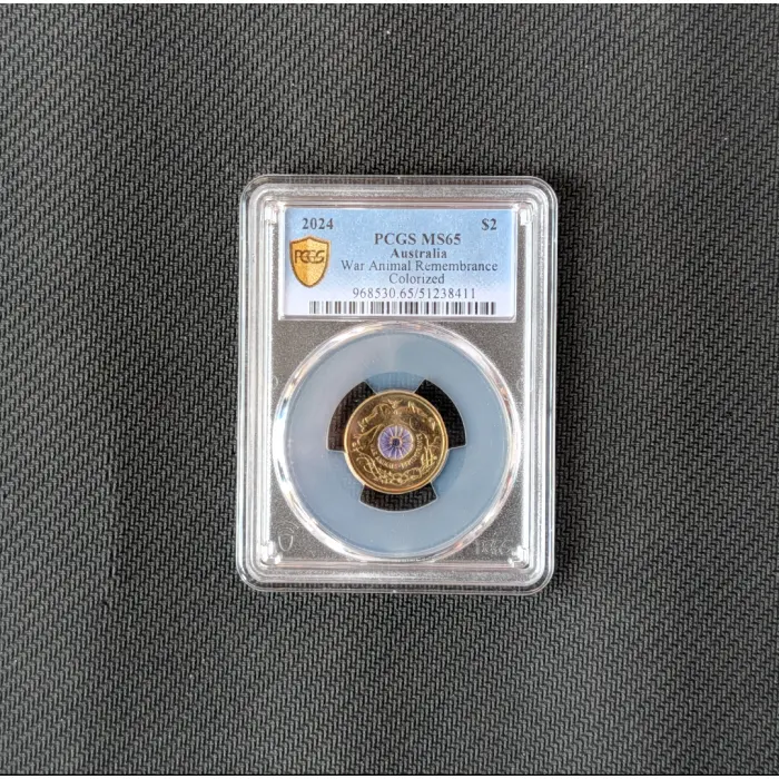 2024 MS65 War Animal Remembrance $2 PCGS