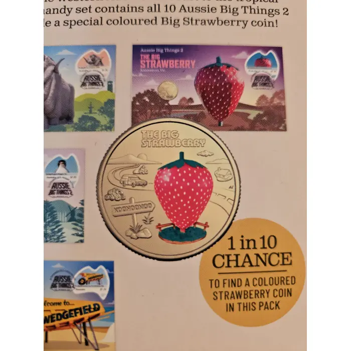 2025 Aussie BIG things 2 collector set of 10 pnc's. 