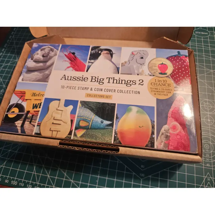 2025 Aussie BIG things 2 collector set of 10 pnc's. 