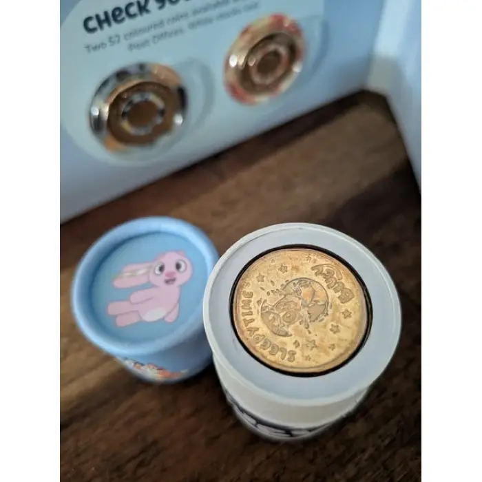 2026 $2 Bluey Silver Proof Coin AND  Bluey 2026 Folder and Tube Set 