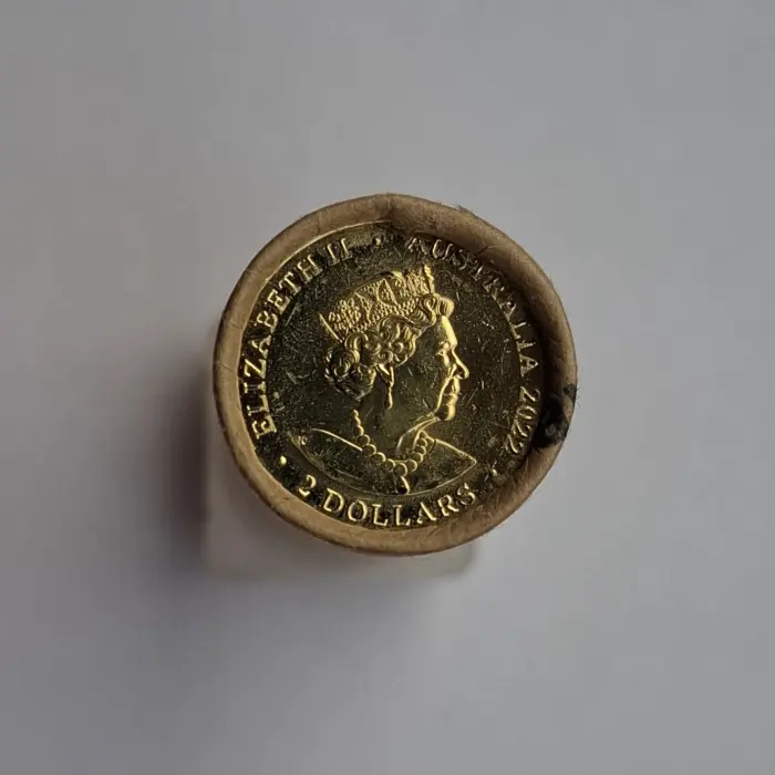 2022 $2 75th Anniversary Of Peacekeeping Premium H/T Coloured Mint Roll 25 Coins