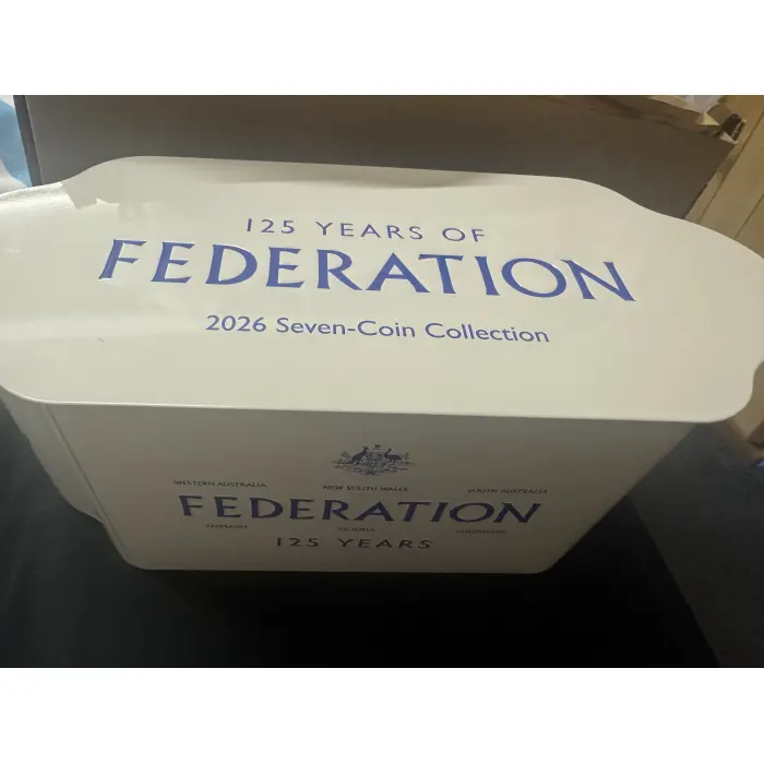2026 125TH ANNIVERSARY OF FEDERATION 7 COIN SET