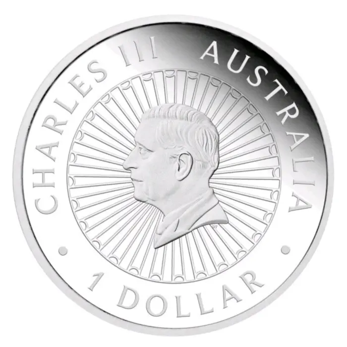 2026 Australia Opal Lunar Series Year of the Horse  1oz Silver Proof Coin