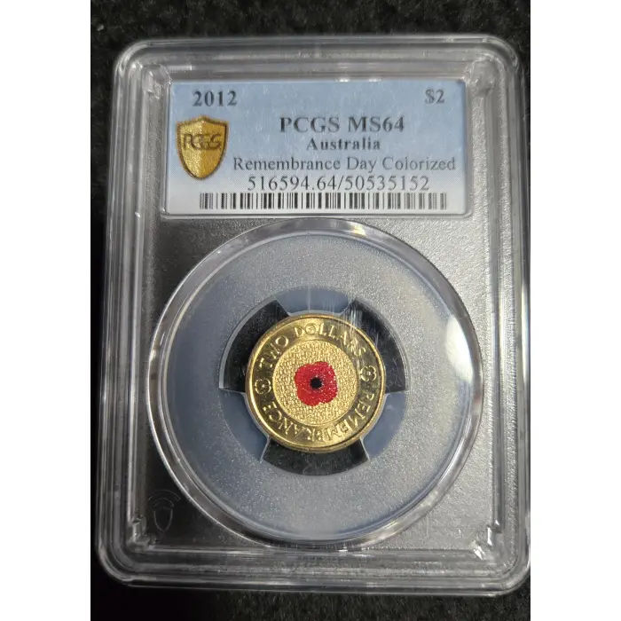 2012 MS64 Red Poppy