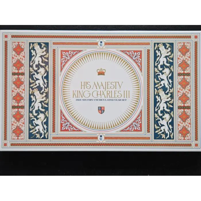 KING CHARLES UNCIRCULATED COIN SET