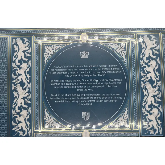 2024 HM King Charles 111  Proof Year Set 