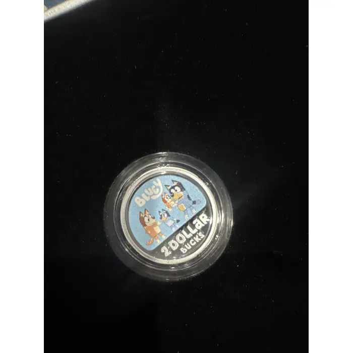 Bluey Silver Proof coin