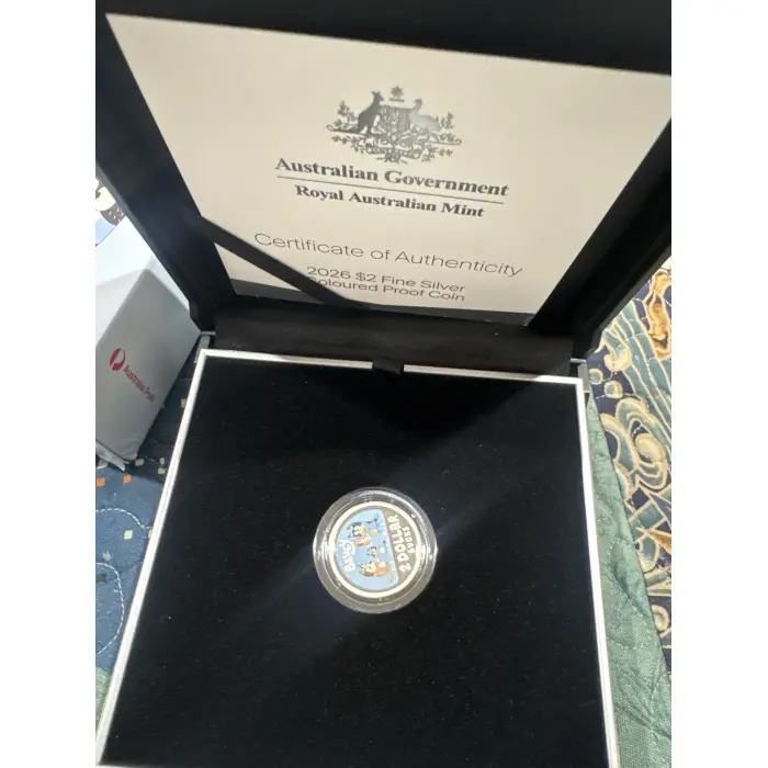 Bluey Silver Proof coin