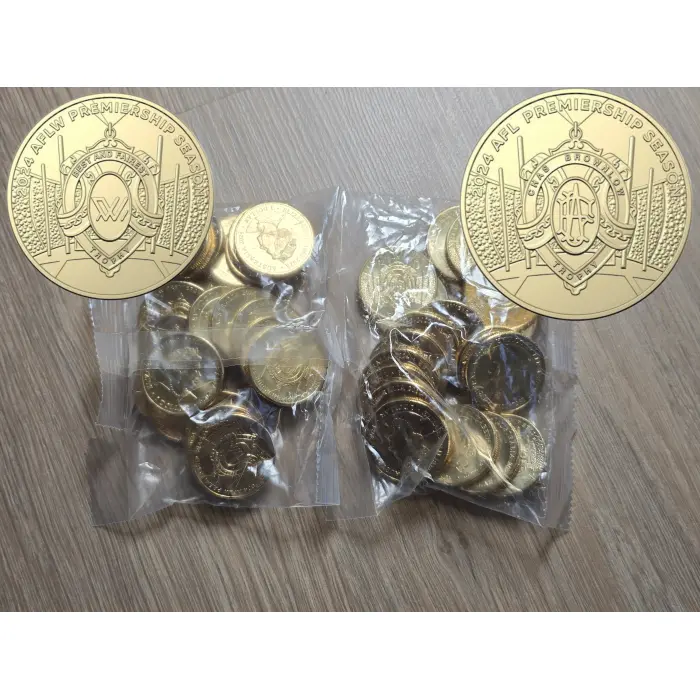 AFL & AFLW 2024 coin bag
